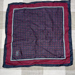 Vintage YSL Silk Handkerchief
